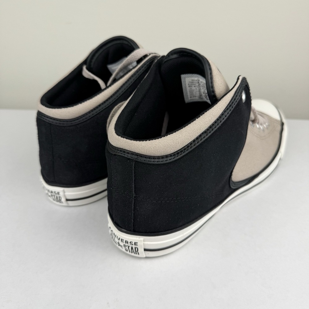 Converse Chuck Taylor All Star High Street Mid Men's Size 11 Papyrus/Black NWT - Picture 4 of 12